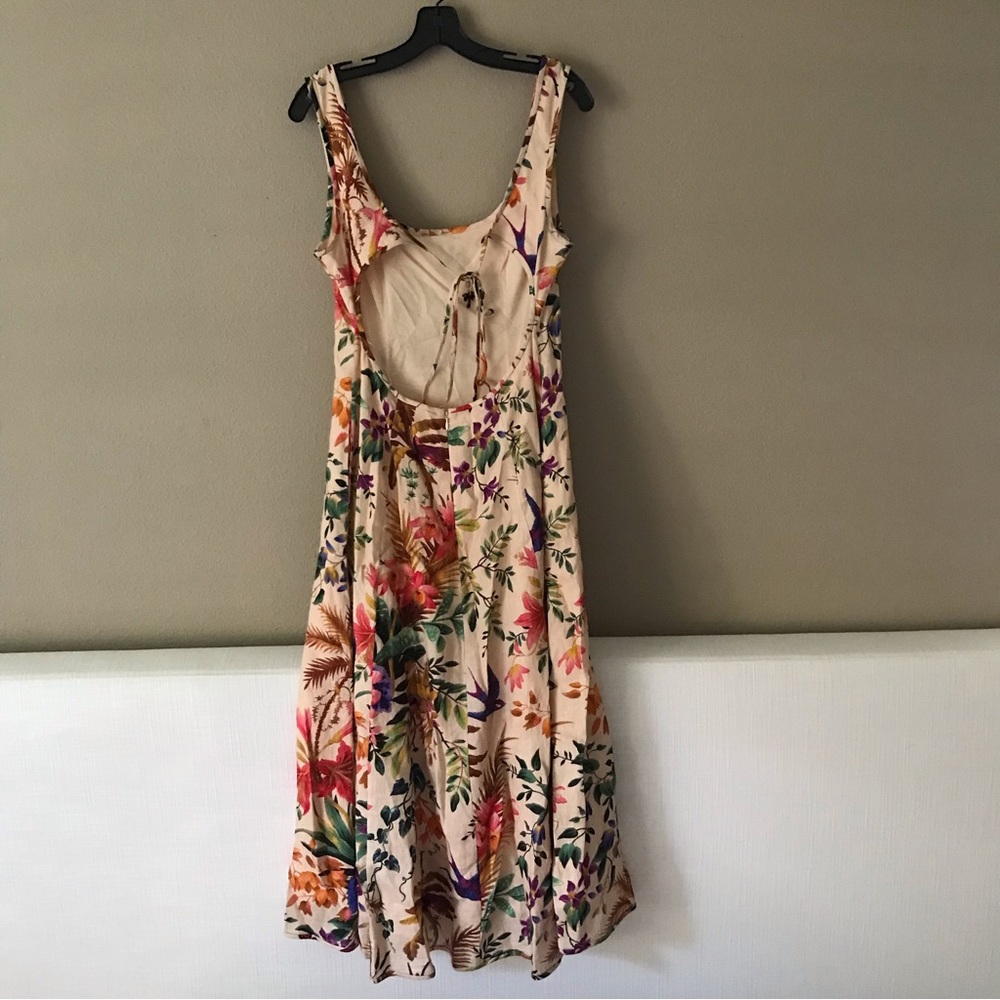 Zimmermann Tropicana Linen Midi Dress - Picture 6 of 7